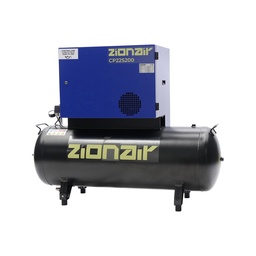 [CP22S200] Compressor gedempt 2,2kW 230V  10 bar 200L tank