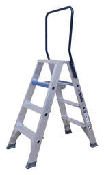 [ADT4] Aluminum double ladder 4 steps