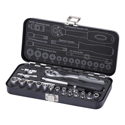 [XP14S20] Socket set 1/4'' 20 pcs