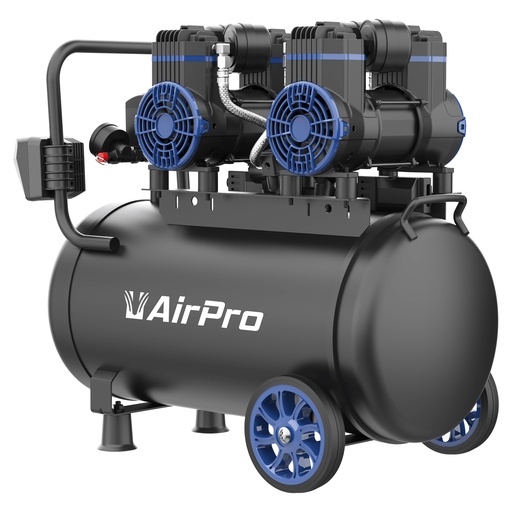 [CP26P2T40] Compressor olievrij 2x1.8pk 40L tank 230V