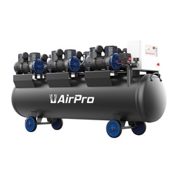 [CP90P6T280] Compressor oil free 6x2hp 280L tank