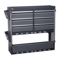 [DVC06] Universal built-in cabinet for van 6 drawers