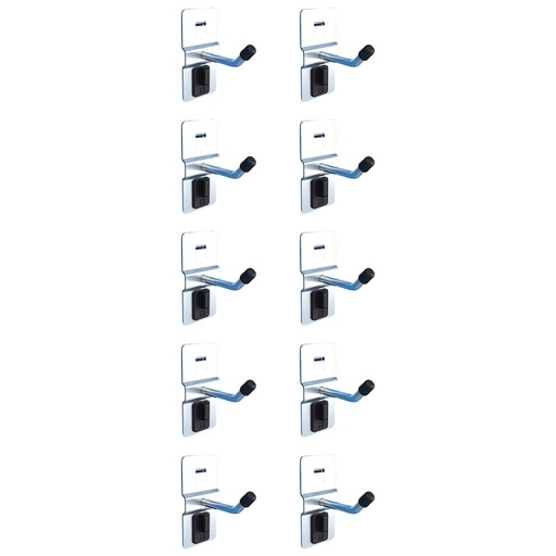 [BGH56S10] Crochet à outils simple court 40mm 10 pièces EXPERT