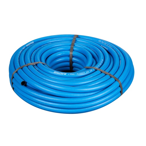 [BB1025MWF] Blubird Luchtslang rubber 10mm x 25m open einde