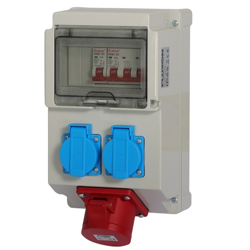 [VD1632A] Fluxon verteilerkasten 16A 230V / 400V