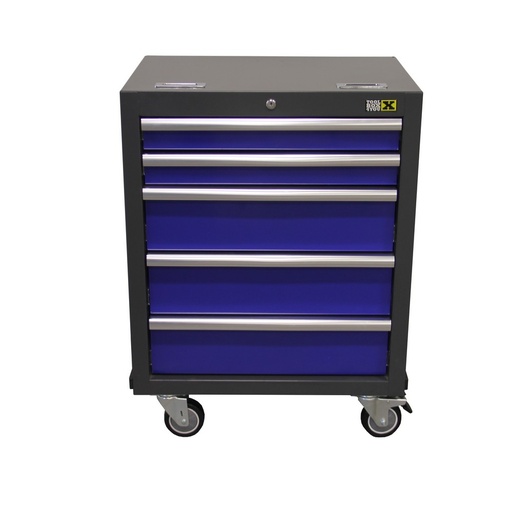 [GC68SCBLUE] Bottom cabinet mobile 5 drawers BLUE